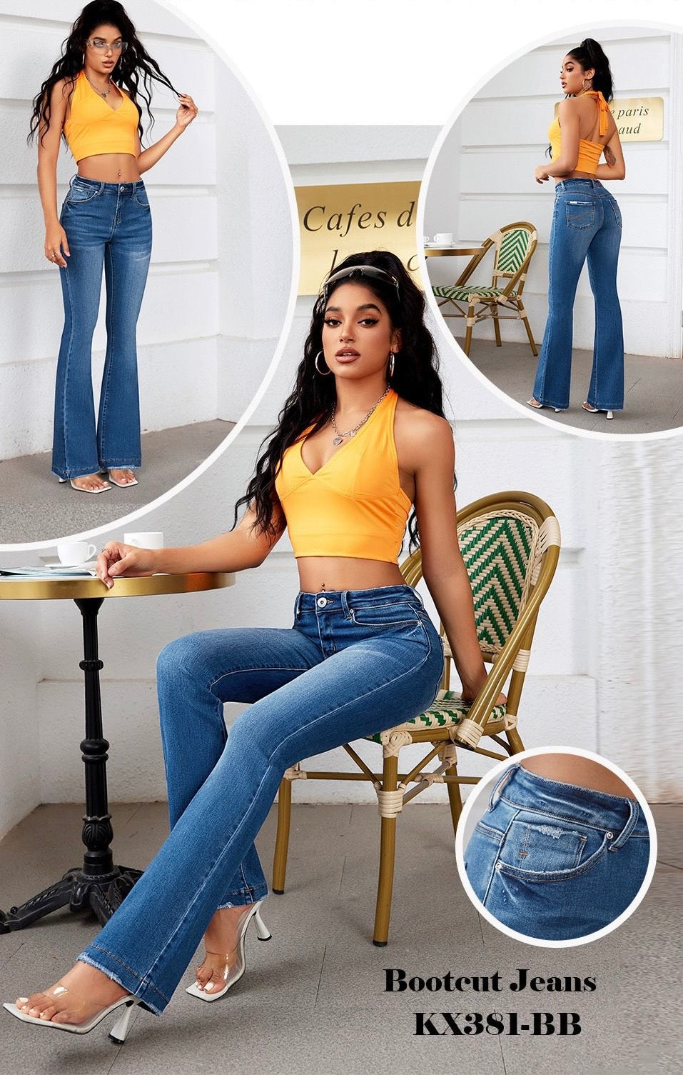 Jeans media Campana 381 americano