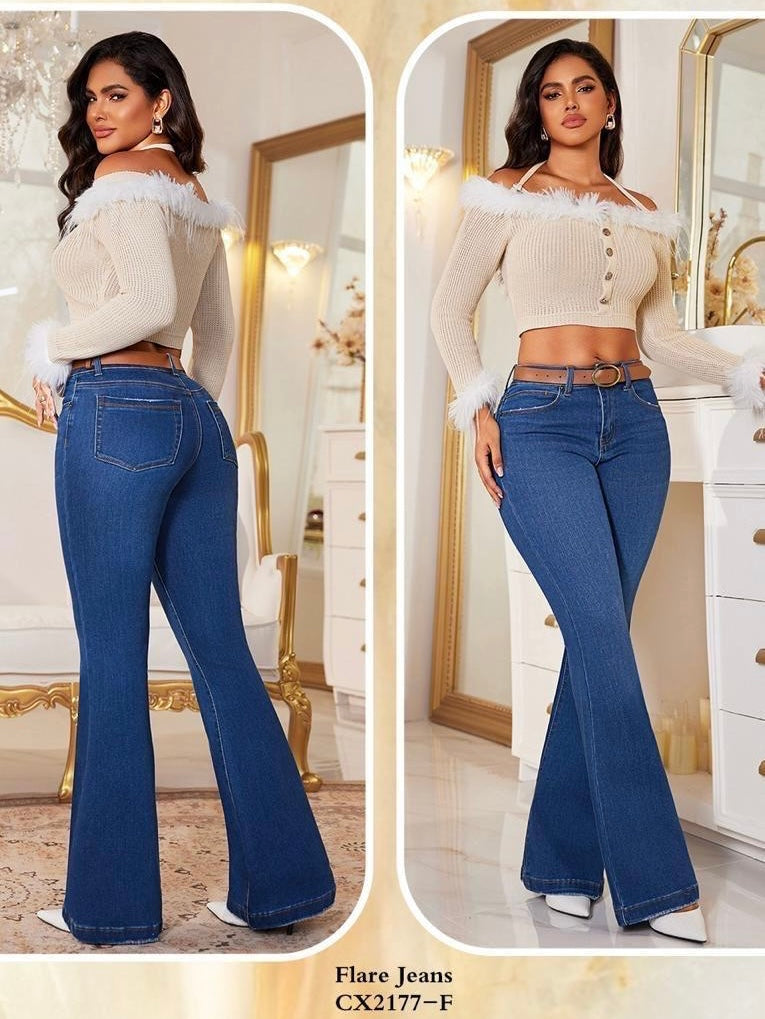 Jeans Flare CX 2177F Americano