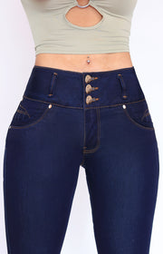 Jeans Media Campana 2306 Oscuro