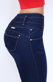 Jeans Premium levanta Pompa 24022 Oscuro