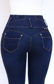 Jeans Premium levanta Pompa 24011 Oscuro