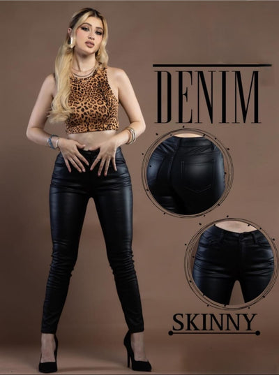 Jeans de Vinipiel Skinny Fashion con Bolsa 120