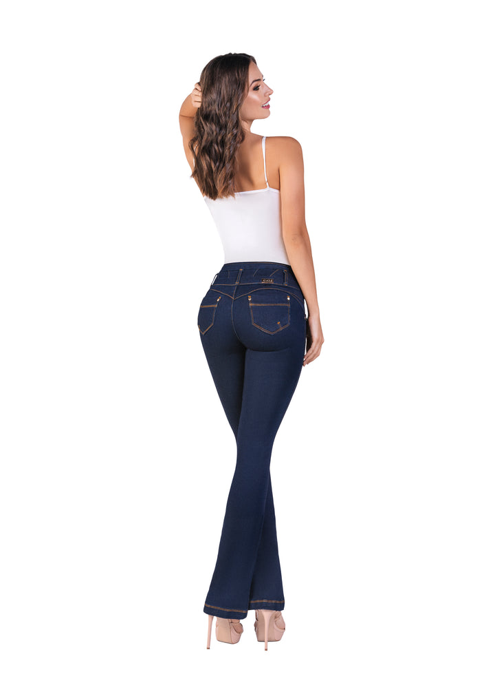 Jeans Media Campana 2101-B Oscuro