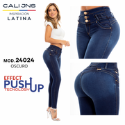 Jeans Levanta Pompa 24024 oscuro