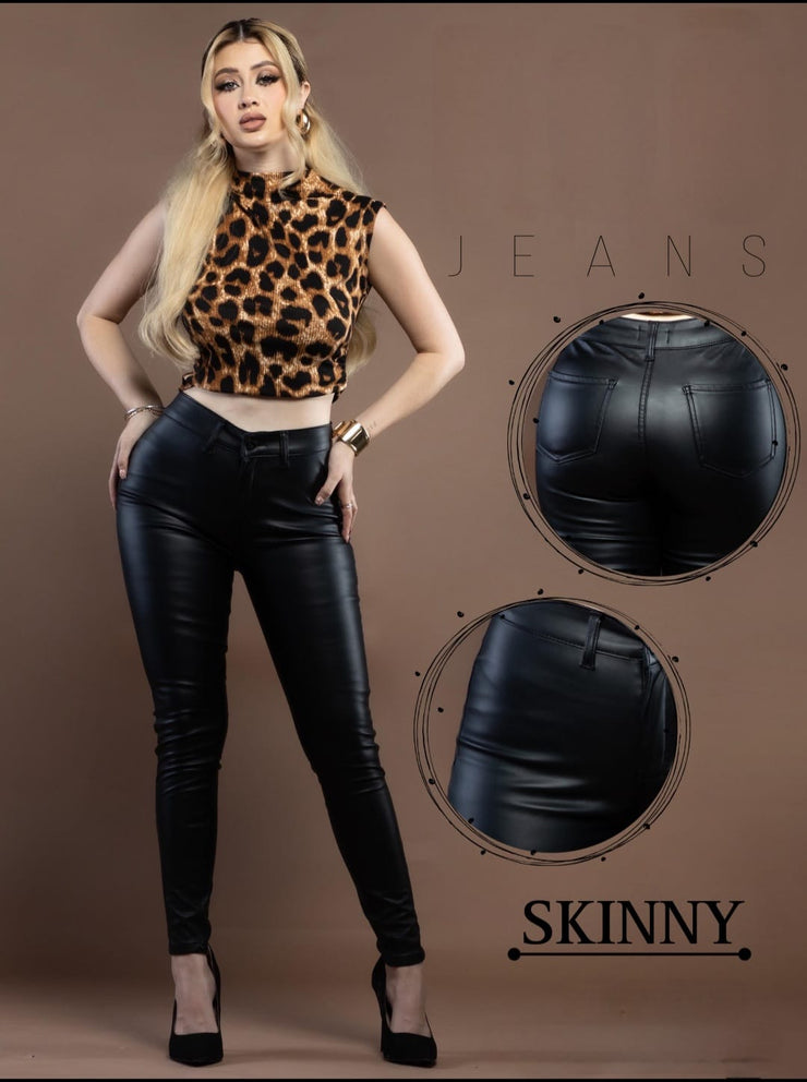 Jeans de Vinipiel Skinny Fashion con Bolsa 5257